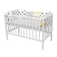 Ліжко ANET, фарбоване (біле)