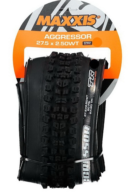 Велошина 27.5х2.50 Maxxis Aggressor WT EXO/TR 60TPI Folding ETB85984000