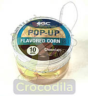 Кукуруза плавающая в дипе Golden Catch Pop-Up Triple Flavored 10 мм 12 штук в упаковке Шоколад