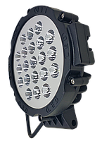 Фара LED круглая 63W (21 лампа) black