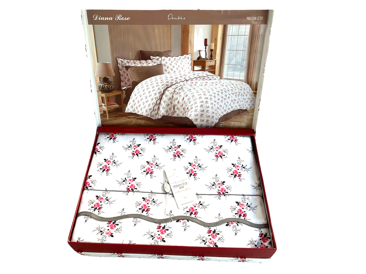 Турецька Постельне Бельє Maison Dor Diana Rose Anthracite