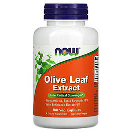 Olive Leaf Extract Now Foods 100 капсул