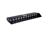 Маячок проблесковый (стробоскоп) 12 V (12 led диодов) синий+красный (под стекло) кабель в прикуриватель