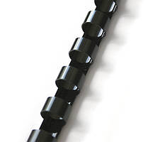 Пружина пластикова, ТМ DA уп/100шт Ф6 чорна