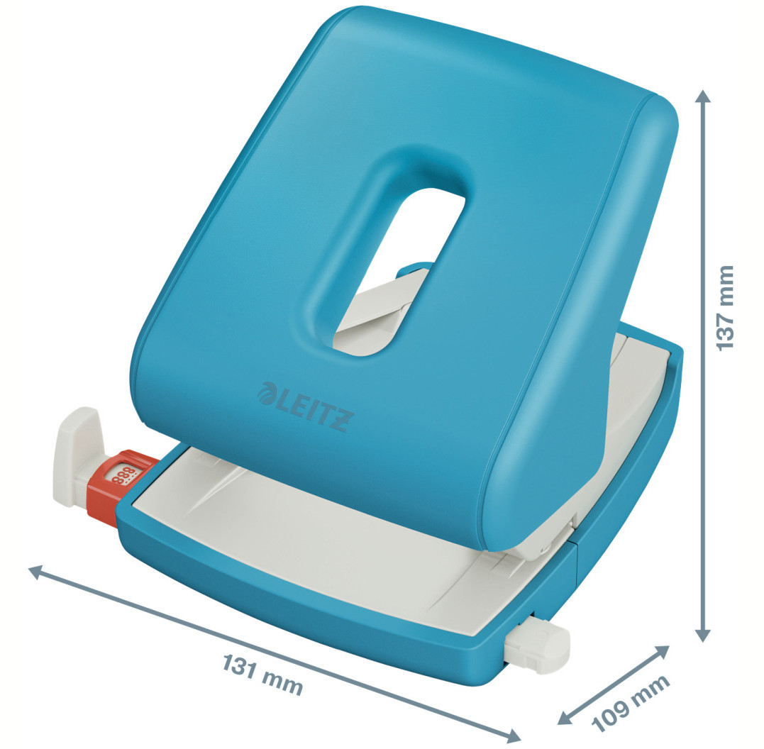 Діркопробивач Leitz Cosy, 30 аркушів, синій, арт. 5004-00-61