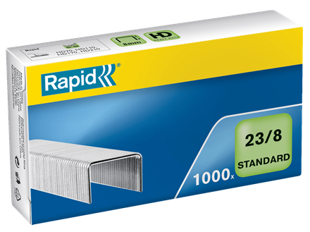 Скоби RAPID 23/8мм 1M G Standard, арт. 24869200 в уп.1000шт