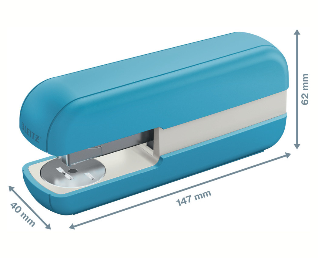 Степлер Leitz Cosy, синій, 30 арк., cкоба №24/6, 26/6 арт. 5567-00-61