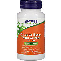 Chaste Berry Vitex Extract 300 мг Now Foods 90 капсул