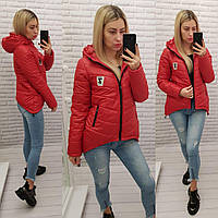 Куртка парку арт. 210/7 червона / червоний / червоний
