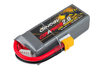 Акумулятор для квадрокоптера Dinogy G20 Li-Pol 1500 мАг 148 В 94x35x28 мм XT60 70C  (HM)