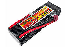 Акумулятор для радіокерованої машинки Dinogy Li-Pol 3600 мАг 11.1 В Hardcase 138x46x25 мм T-Plug 30C