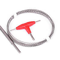 Катушка спирали Demon Killer Flame Wire 316L/N80 original 3.05 м (26GA*3+38GA)