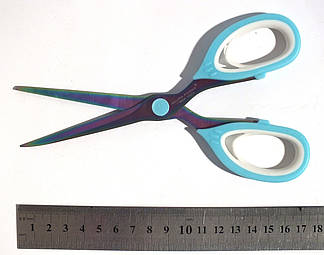 Ножиці портновські для кройки та шиття Titanium Scissors, 18 см.