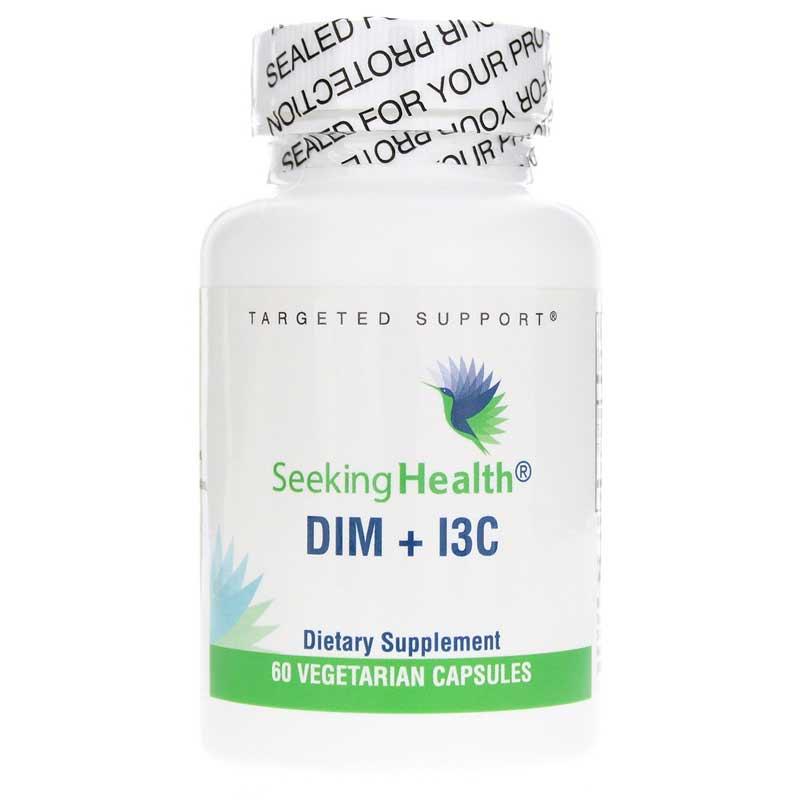 Здоровий метаболізм естрогену з PQQ, DIM + I3C з PQQ, Seeking Health, 60 вегетаріанських капсул BX838, фото 1