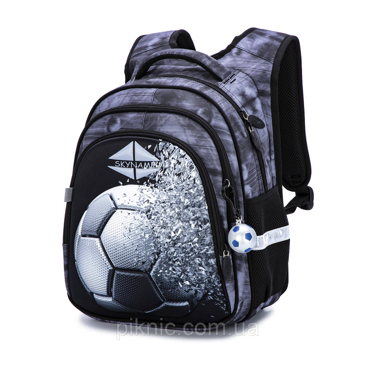 Рюкзак шкільний ортопедичний для хлопчиків 1,2,3 клас Ранець Футбольний м'яч SkyName R2-193