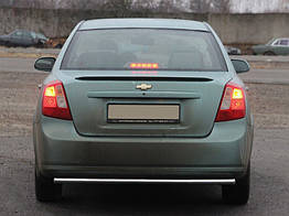 Задній захист AK002 для Chevrolet Lacetti Нержавіюча сталь