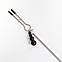 Затискачі для сосків і клітора Art of Sex - Nipple and clit clamps Black Pearl, фото 4