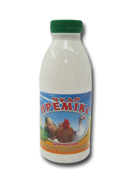 Премікс "Чудо" 1% Індики 500г (Бутилка) O.L.KAR., фото 1