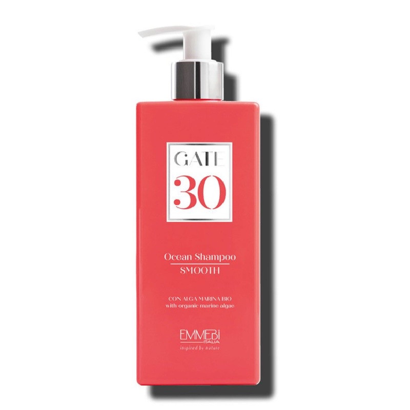 Emmebi GATE 30 Wash Ocean Shampoo Smooth Вирівнюючий безсульфатний шампунь для волосся, 250 ml