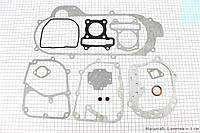 Прокладки двигателя 60cc-44мм, к-кт 13 деталей, короткий вариатор (метал) (349122)