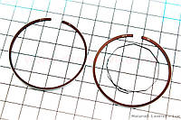 Кольца поршневые Yamaha JOG65 44мм + 0,50 (331961)