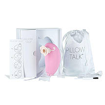 Розкішний вакуумний кліторальний стилімулятор Pillow Talk - Dreamy Pink з кристалом Swarovski, фото 6