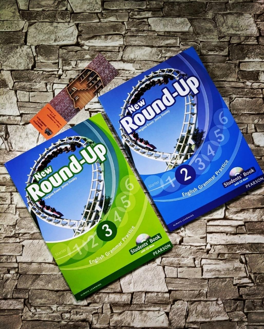 Набор книг New Round-Up: Student's Book: Level 2 & Level 3 Грамматика английского языка Pearson, фото 1