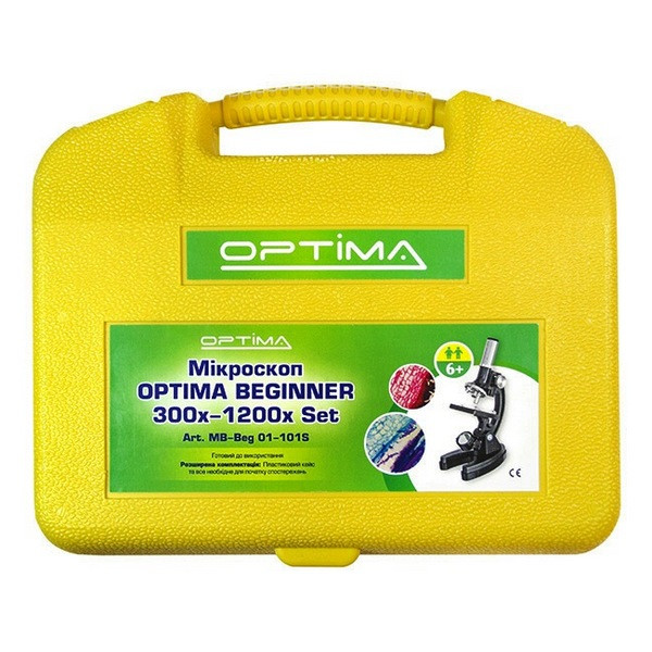 Микроскоп Optima Beginner 300x-1200x Set - фото 6 - id-p1576963131