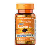 Lutein 6 мг with Zeaxanthin Puritan's Pride (100 капсул)