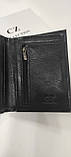 Гаманець чоловічий шкіряний чорний кошельок портмоне мужской кожаный бумажник черный, фото 4