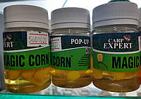 Кукуруза плавающая Pop-Up в дипе Carp Expert Magic Corn размер M Ваниль (8-10мм) 25шт