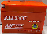 АКБ YT4B-5 узкая таблетка оранжевая 110x85x38 DOMINATOR