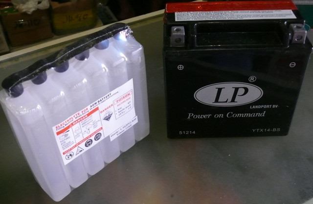 АКБ 12V-12-BS заливний 150x87x130