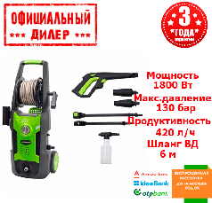 Мийка високого тиску Greenworks GPWG4 (230V)