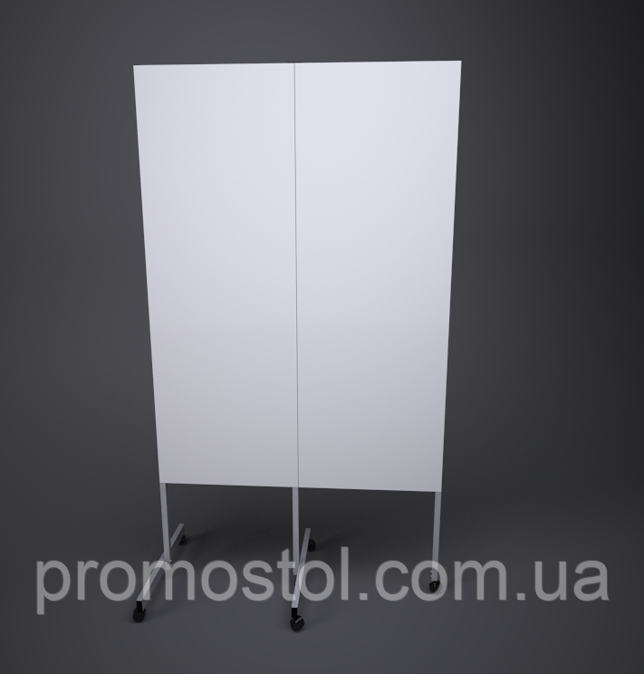 Ширма медична пластикова Elegant 180 х100 см 2 секції