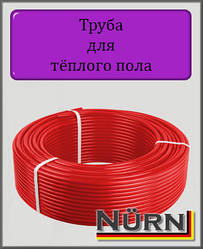 Труба для теплої підлоги Nürn 16х2 PEX-A (Red)