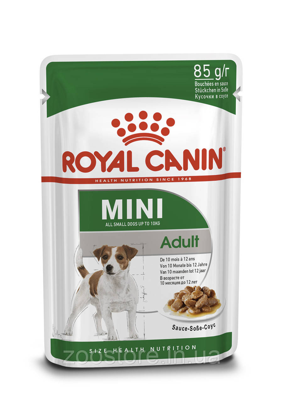 Корм вологий Royal Canin для дорослих собак малих порід MINI Adult 85 g