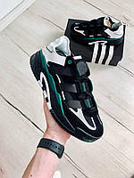 Мужские кроссовки Adidas Originals Niteball Black/Green