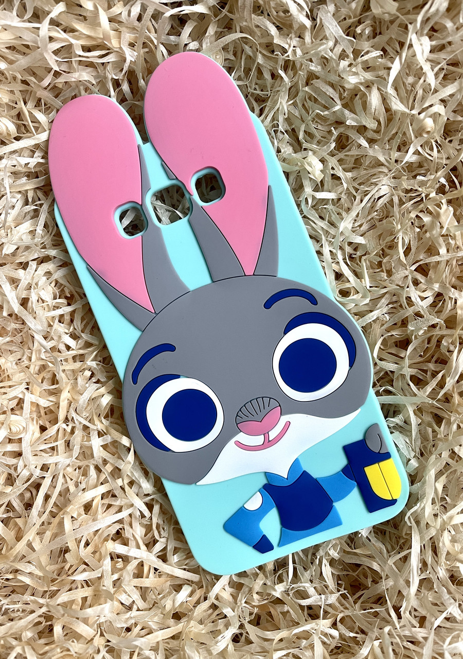 Силіконовий чохол Джуді Хопс для Samsung J7 (2016), Mint
