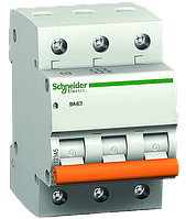 Автоматический выключатель BA63 3P 20А Schneider Electric