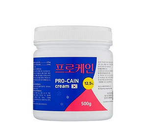 PRO-CAINE 12.5%, Крем-анестетик, 500g