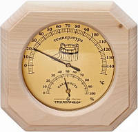 Термометр/гигрометр ТГС-1 деревянный для бани и сауны