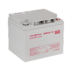 Акумулятор LogicPower LPM-GL 12 - 40 AH