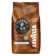 Кофе натуральный в зернах Lavazza Tierra Brazil 100% Arabica 1 кг Лавацца Тиерра Бразил арабика