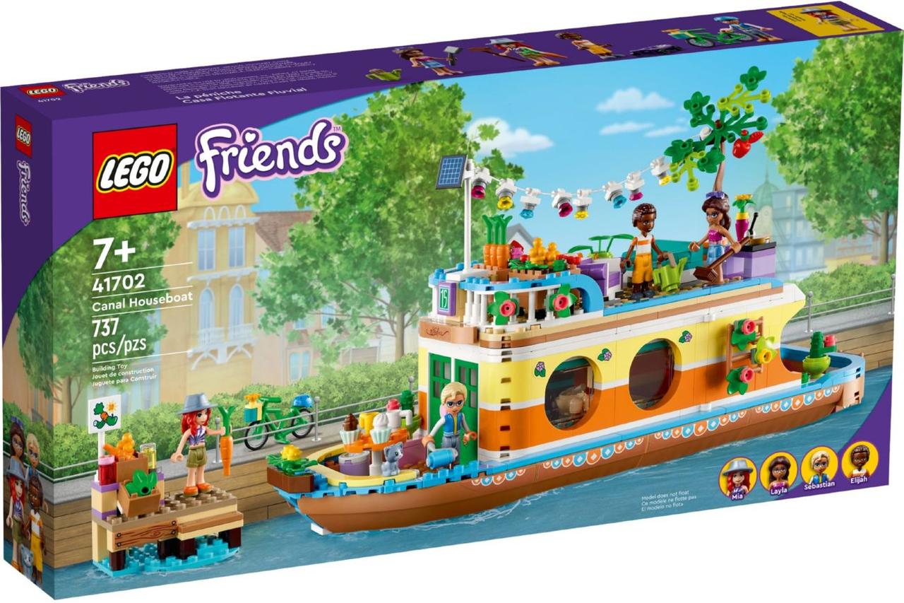 Lego Friends Плавучий будинок на каналі Лего Френдс 41702