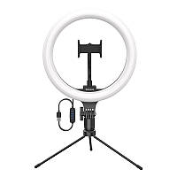 Selfie ring Led CRZB10-A01 Live Stream Holder-Table Stand 26cm Baseus Гарантия 3 мес