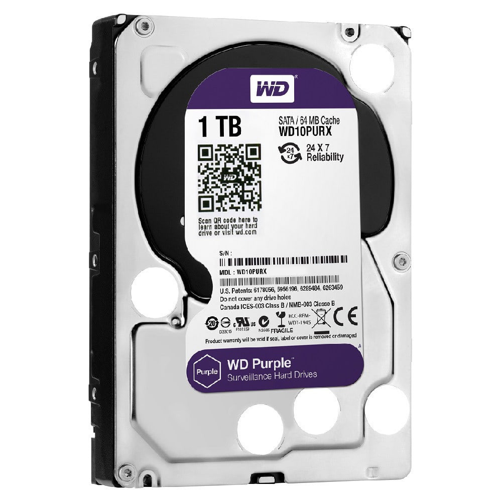 Жорстку диск Western Digital 1000GB (WD10PURX) Purple