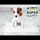 Одноразові пелюшки для собак 60*60 см Croci Super nappy 10 шт/уп, фото 5