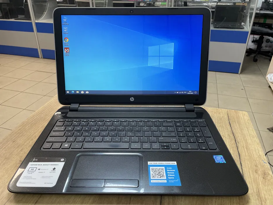 Ноутбук HP 15-f271wm 15.6  HD intel pentium N3540/4gb/500gb HDD, фото 1