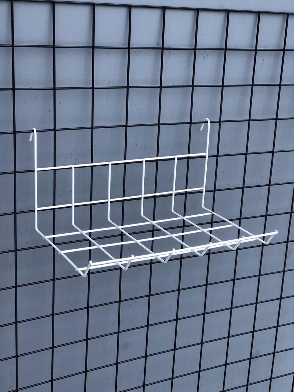 Полиця-гачок для взуття сітчаста на торгову сітку